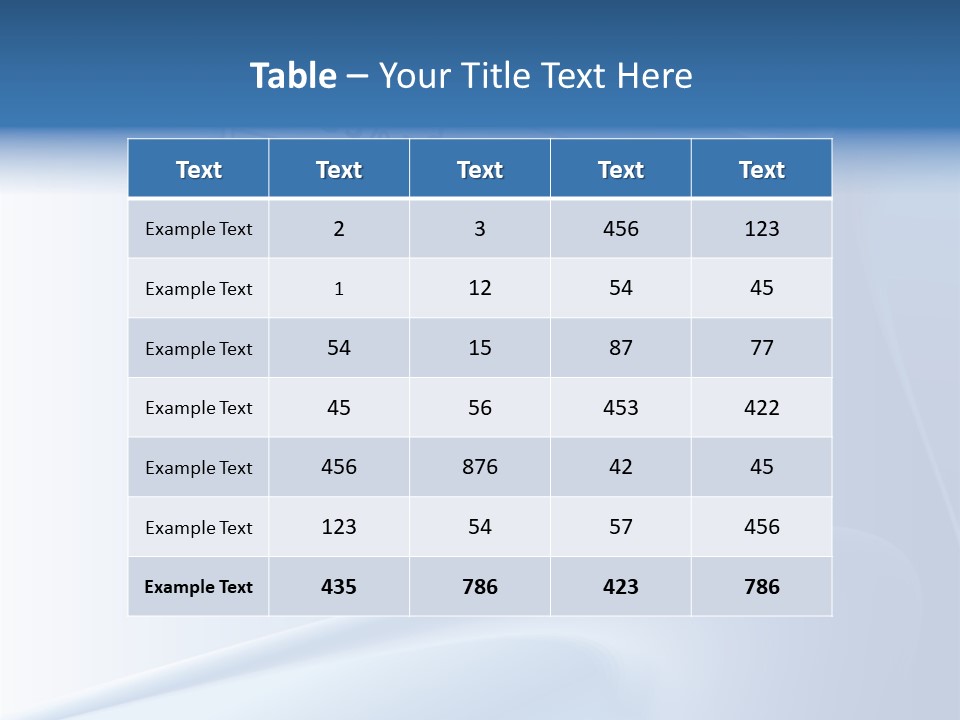 Ice Transmit Mps PowerPoint Template
