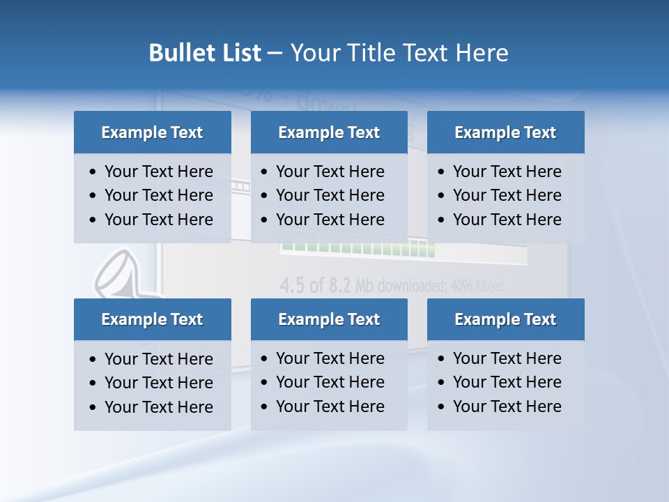 Ice Transmit Mps PowerPoint Template