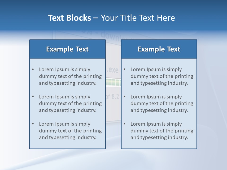 Ice Transmit Mps PowerPoint Template