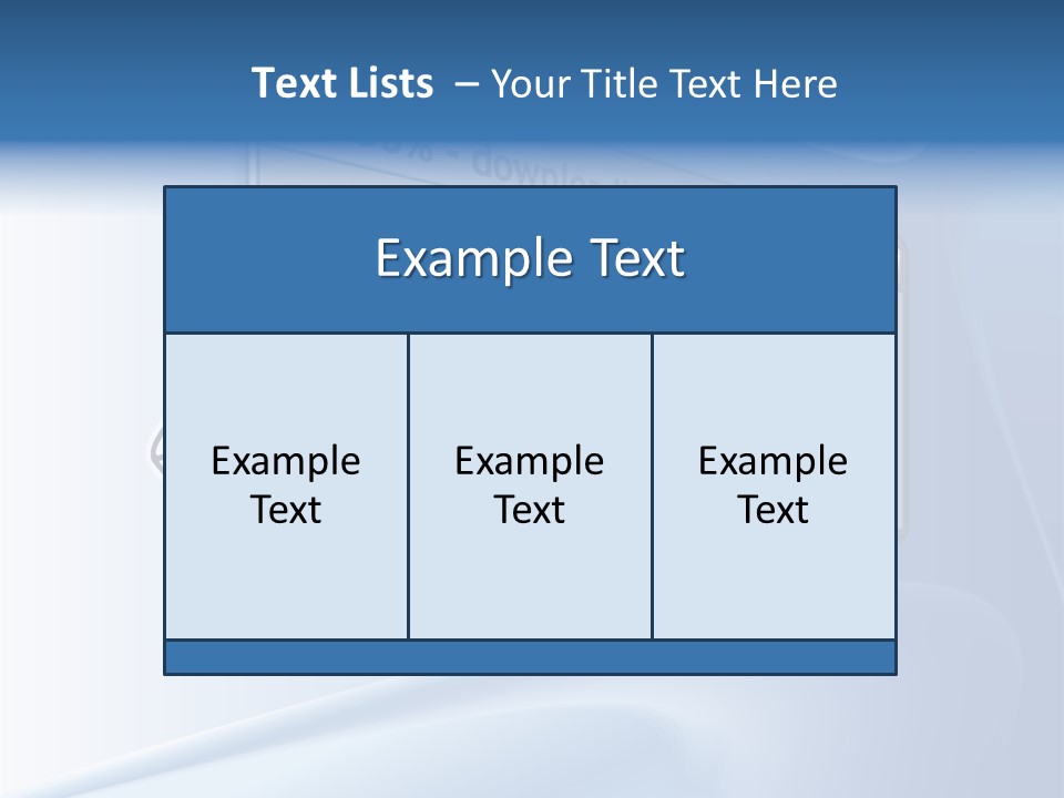 Ice Transmit Mps PowerPoint Template