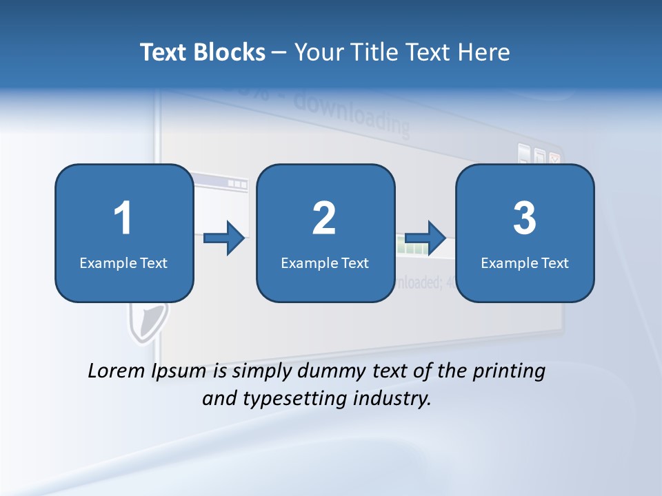 Ice Transmit Mps PowerPoint Template
