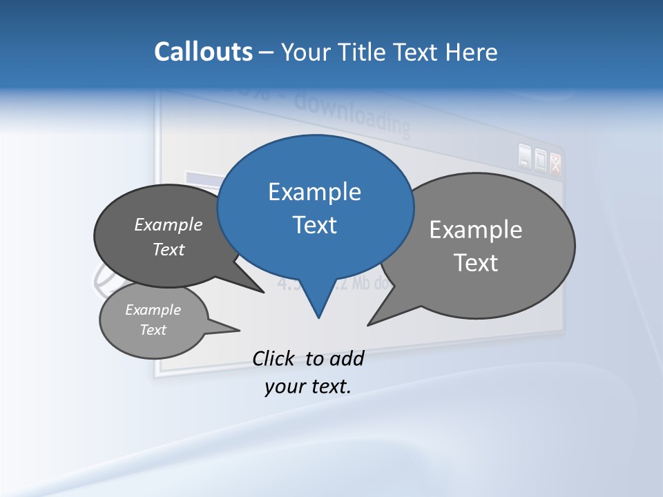 Ice Transmit Mps PowerPoint Template