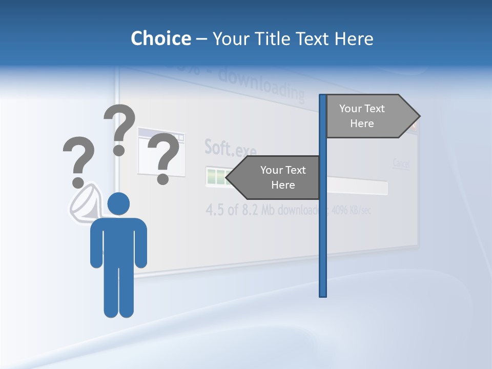 Ice Transmit Mps PowerPoint Template