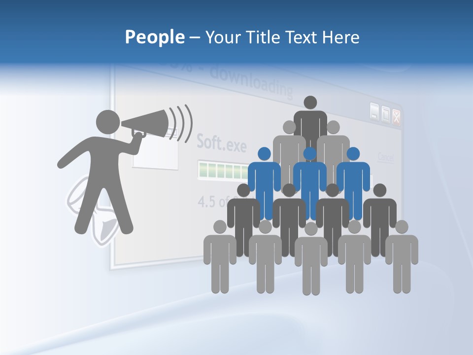 Ice Transmit Mps PowerPoint Template