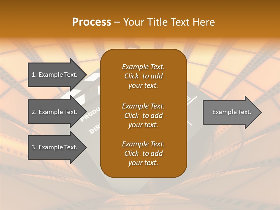 Entertainment Clap Flick PowerPoint Template