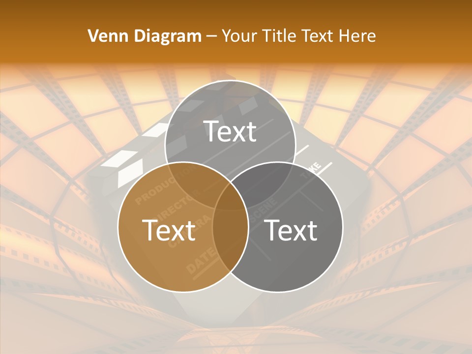 Entertainment Clap Flick PowerPoint Template