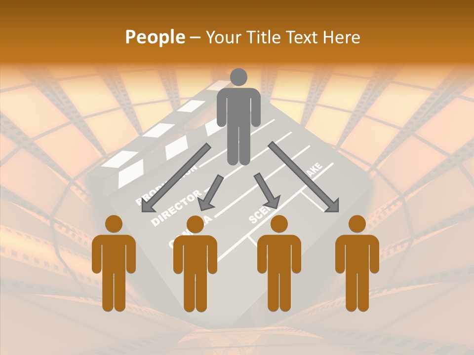 Entertainment Clap Flick PowerPoint Template