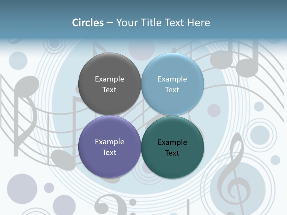 Space Highlight Lines PowerPoint Template