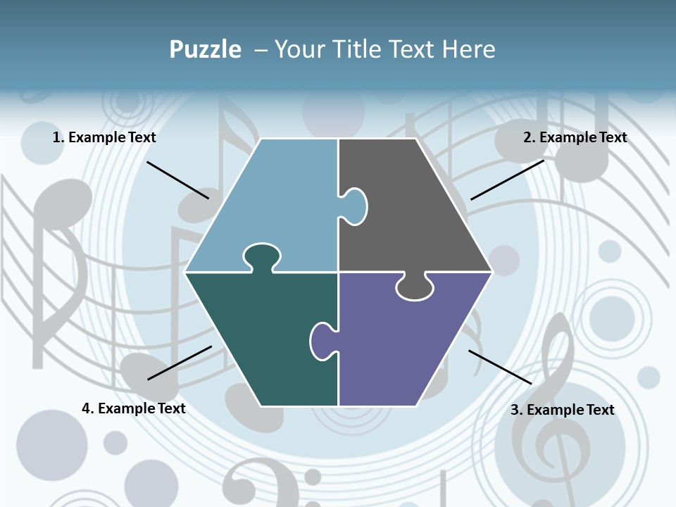Space Highlight Lines PowerPoint Template
