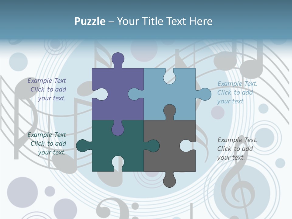 Space Highlight Lines PowerPoint Template