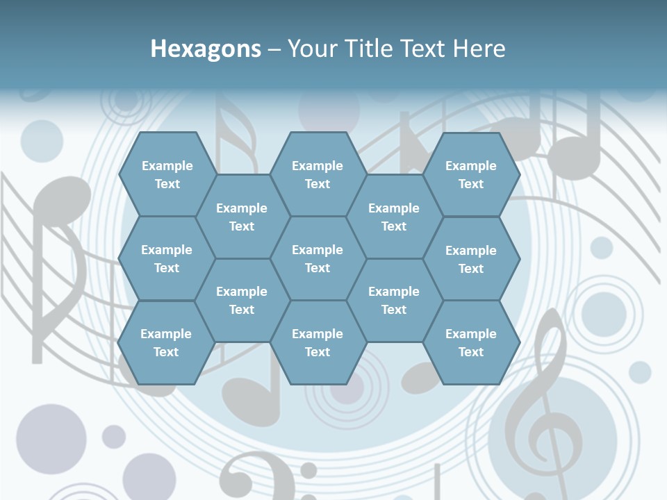 Space Highlight Lines PowerPoint Template