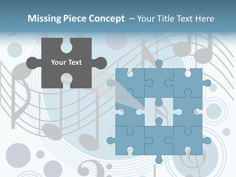 Space Highlight Lines PowerPoint Template