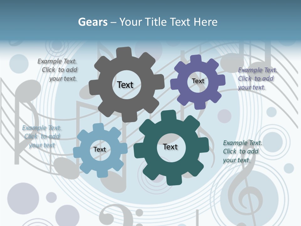 Space Highlight Lines PowerPoint Template