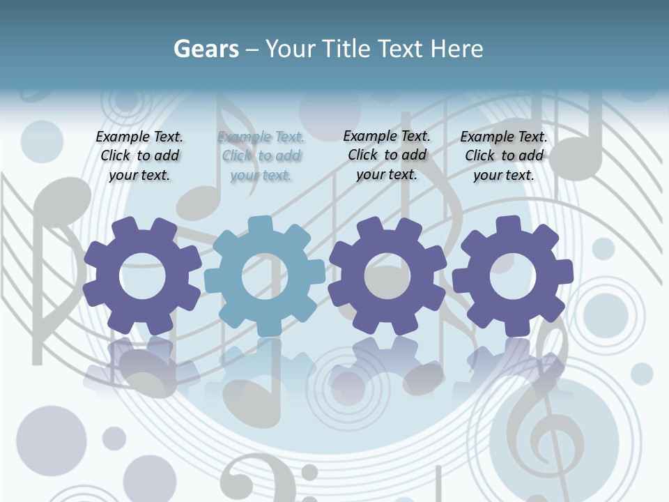 Space Highlight Lines PowerPoint Template