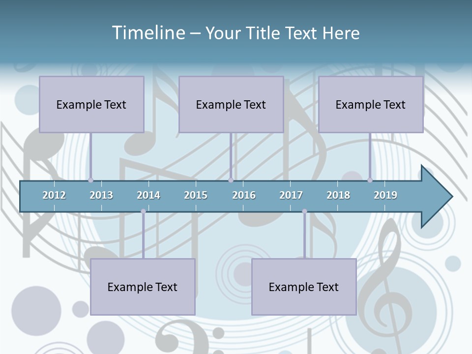 Space Highlight Lines PowerPoint Template