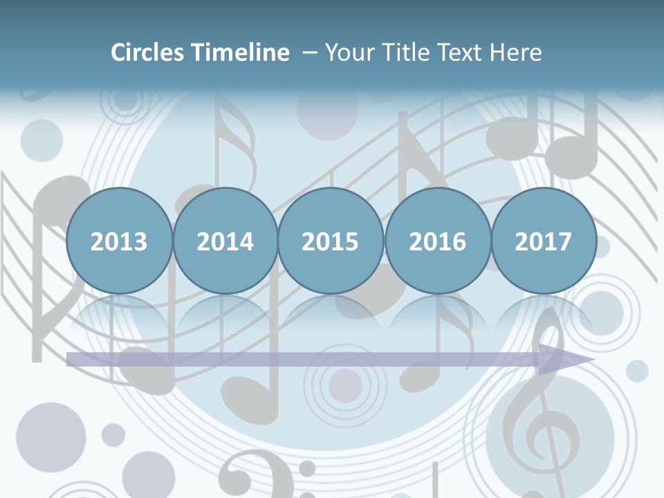 Space Highlight Lines PowerPoint Template