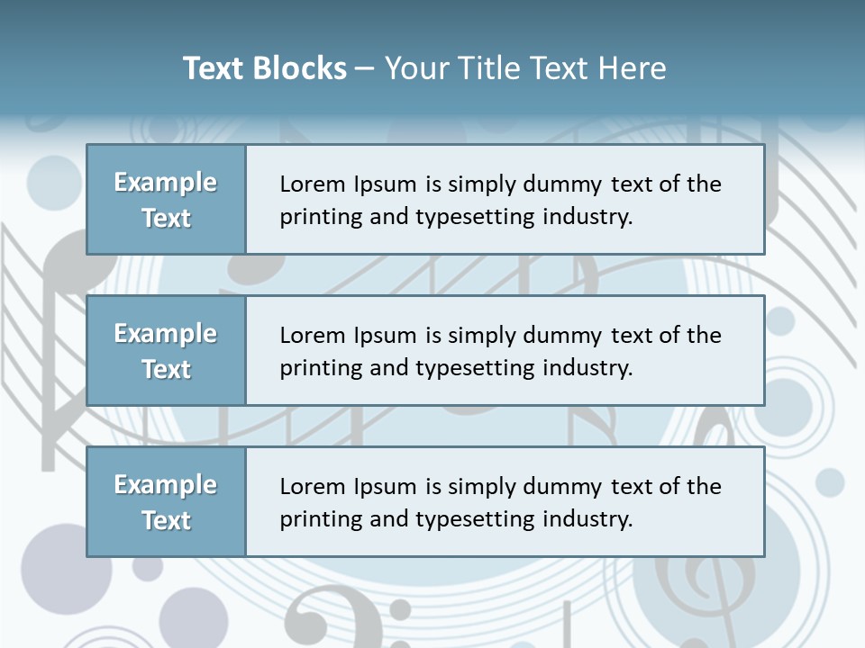 Space Highlight Lines PowerPoint Template