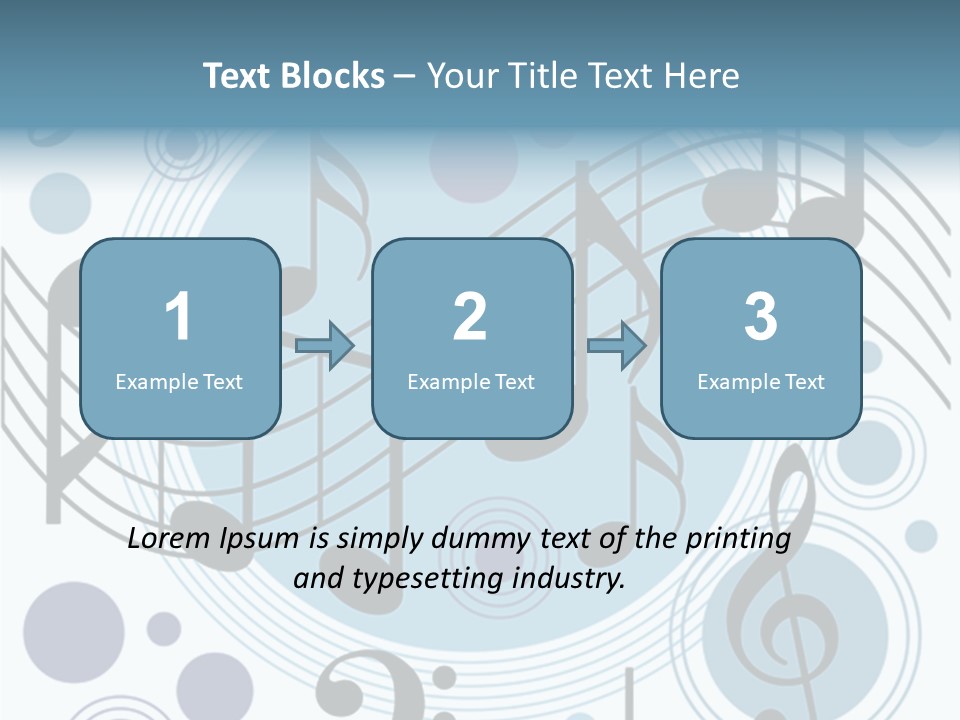 Space Highlight Lines PowerPoint Template