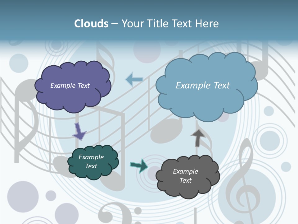 Space Highlight Lines PowerPoint Template