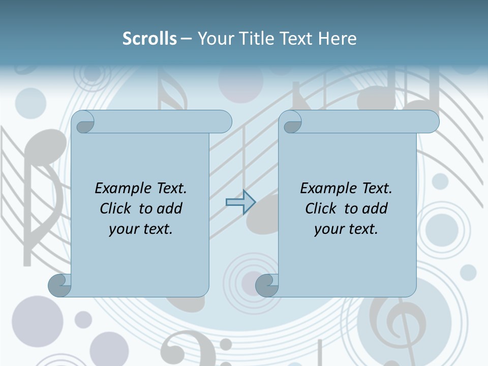 Space Highlight Lines PowerPoint Template