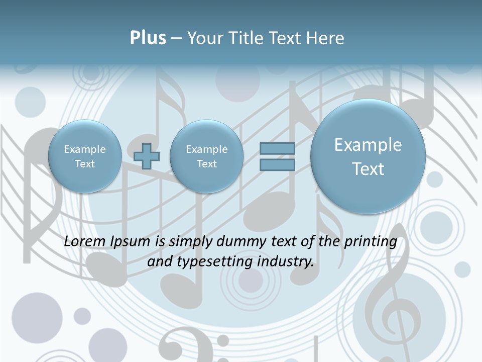 Space Highlight Lines PowerPoint Template