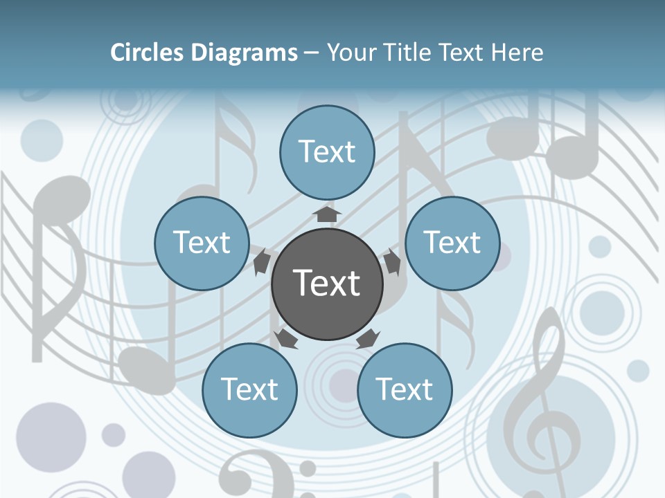 Space Highlight Lines PowerPoint Template