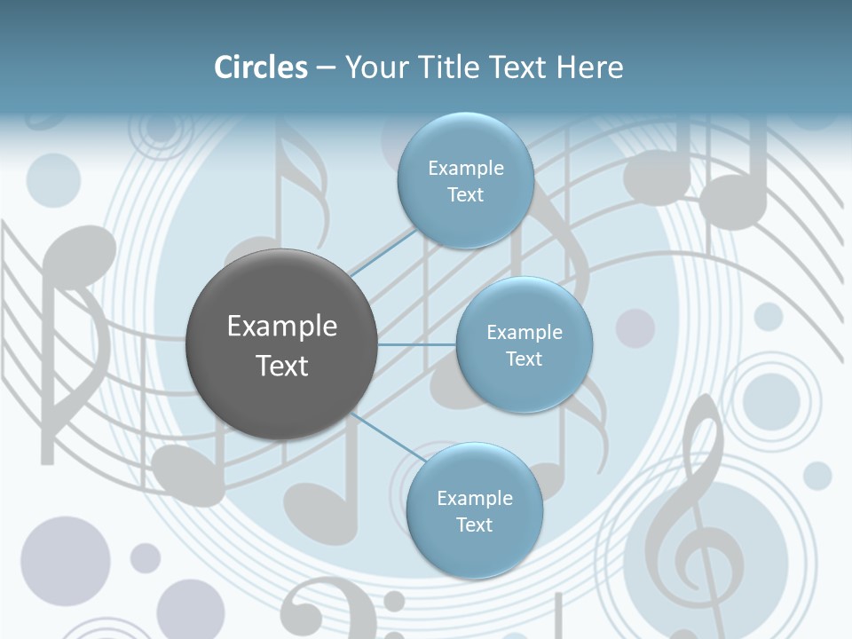 Space Highlight Lines PowerPoint Template
