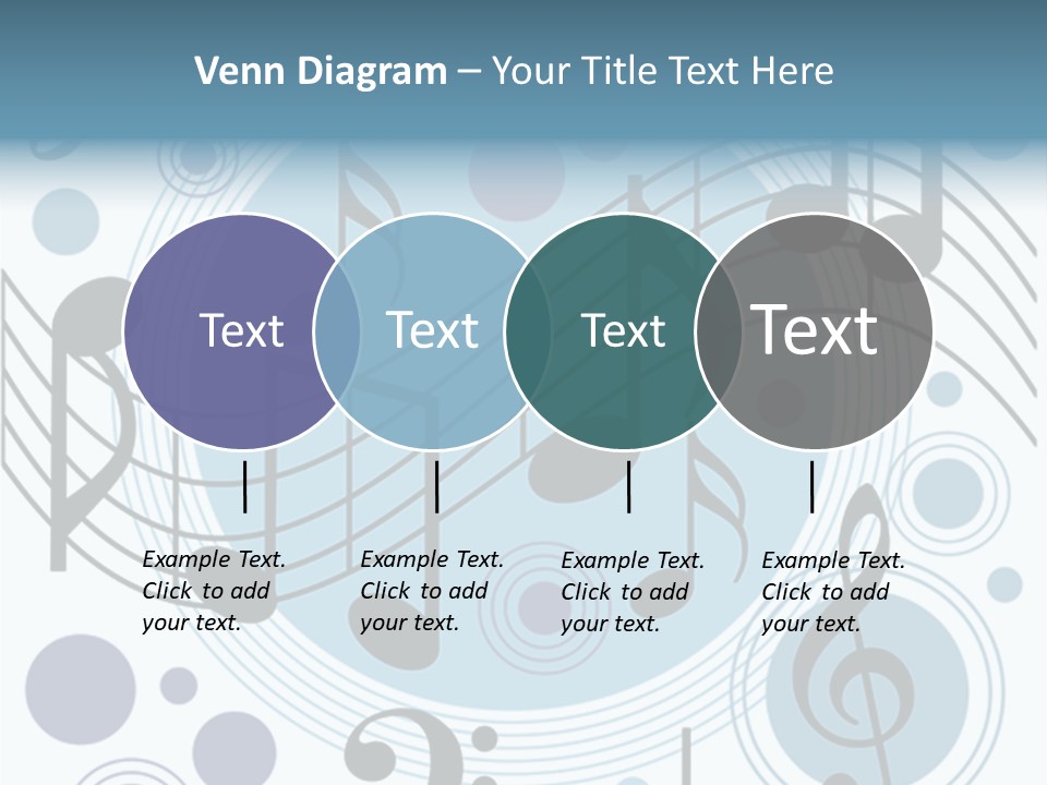 Space Highlight Lines PowerPoint Template