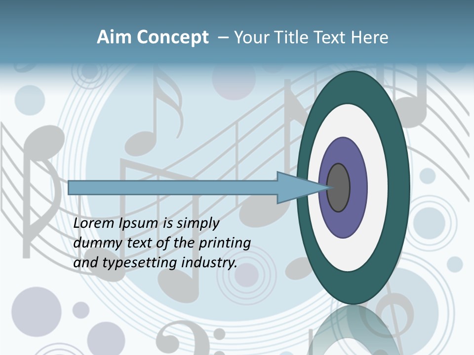 Space Highlight Lines PowerPoint Template