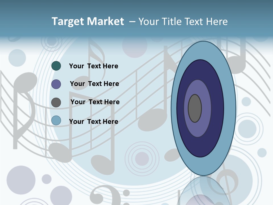 Space Highlight Lines PowerPoint Template