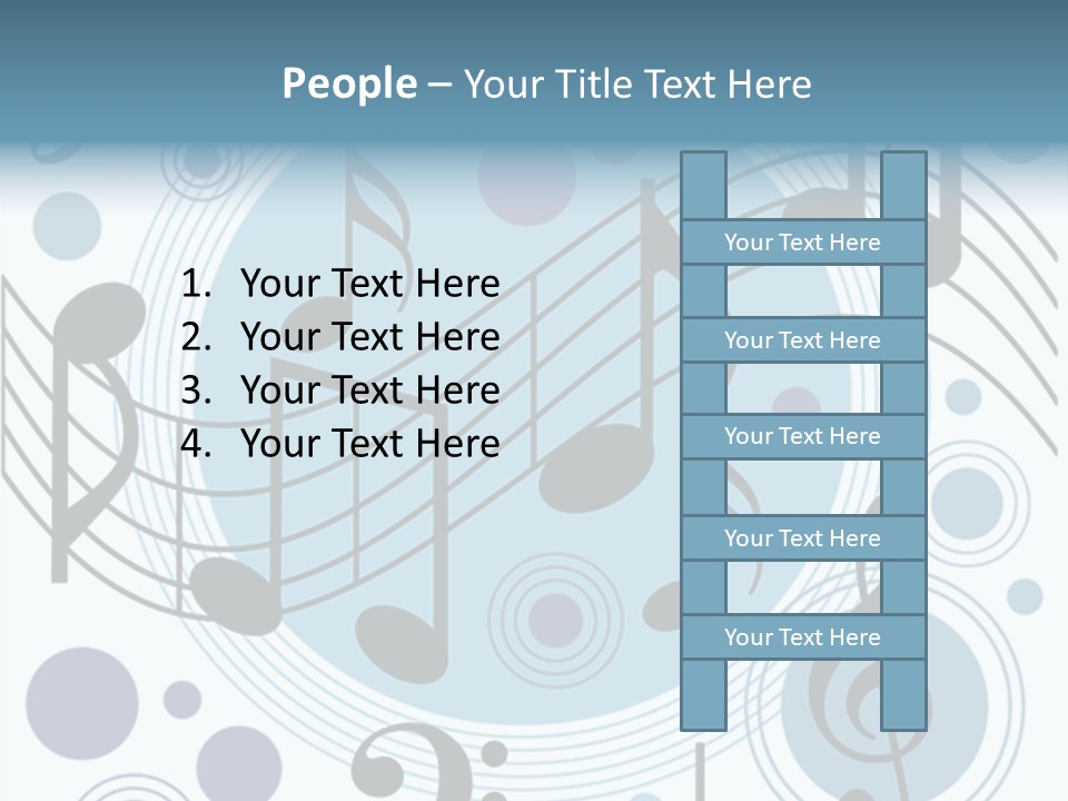 Space Highlight Lines PowerPoint Template