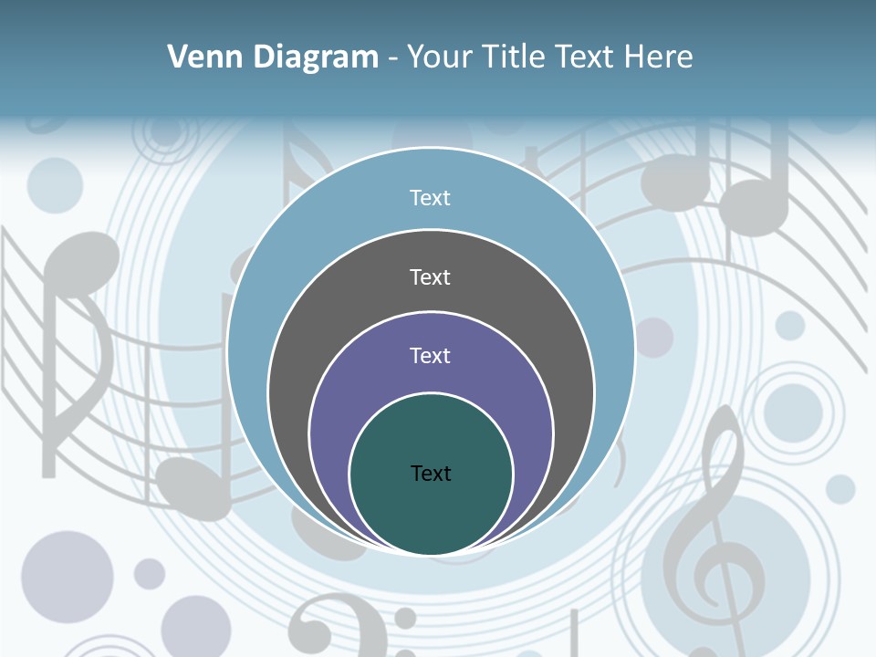 Space Highlight Lines PowerPoint Template