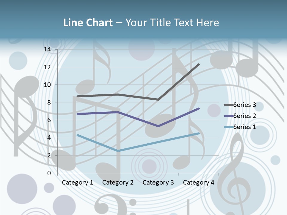 Space Highlight Lines PowerPoint Template