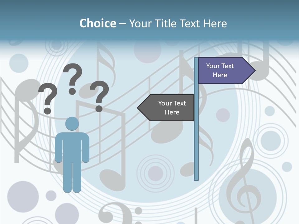 Space Highlight Lines PowerPoint Template