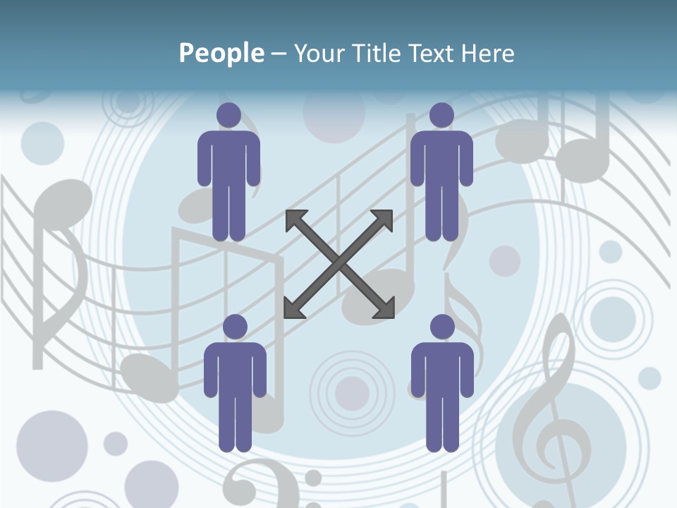 Space Highlight Lines PowerPoint Template