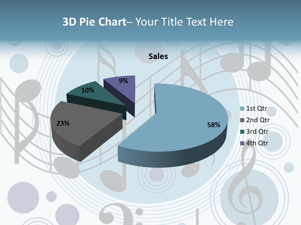 Space Highlight Lines PowerPoint Template