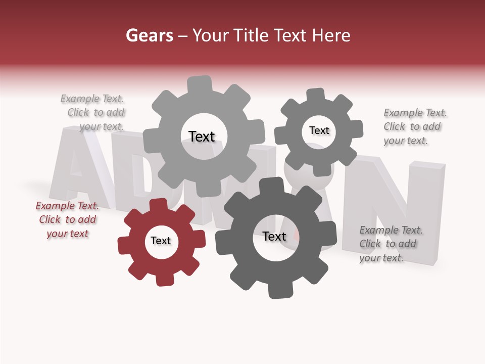 Administrator Homepage Forum PowerPoint Template