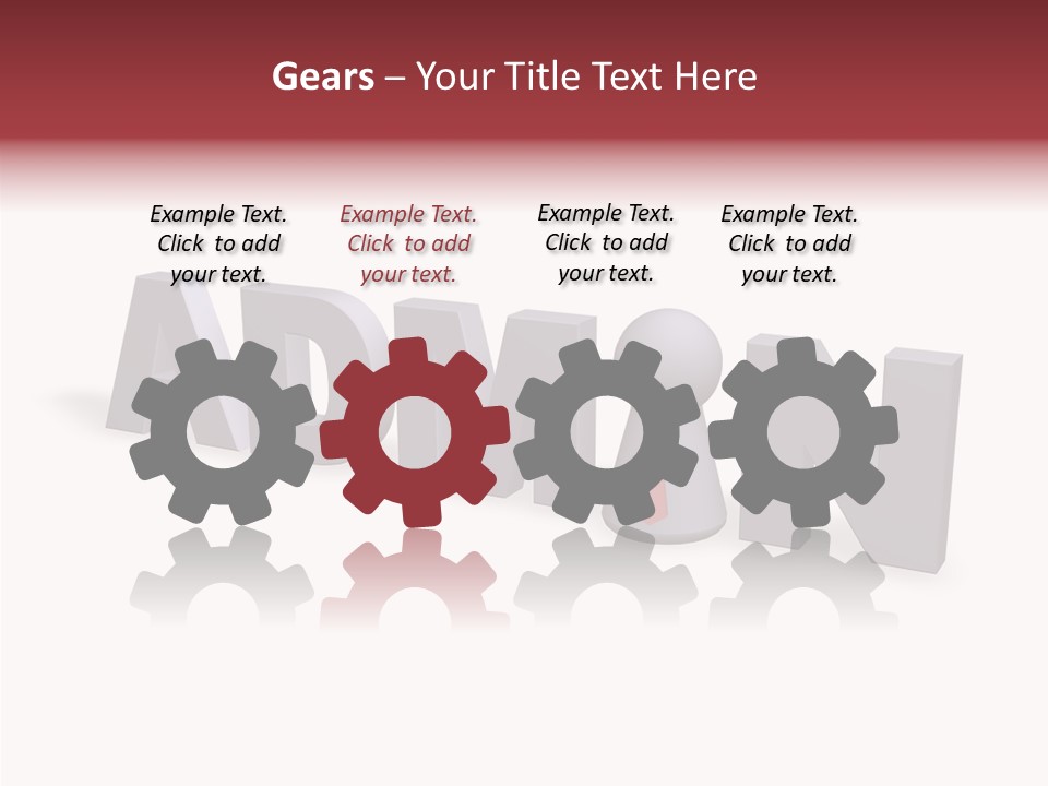 Administrator Homepage Forum PowerPoint Template