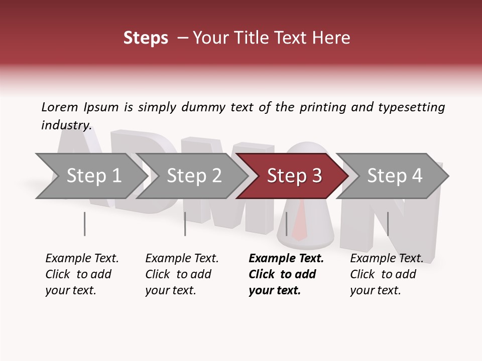 Administrator Homepage Forum PowerPoint Template