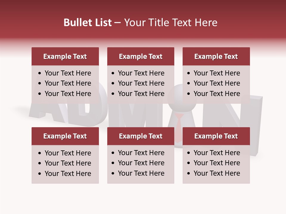Administrator Homepage Forum PowerPoint Template