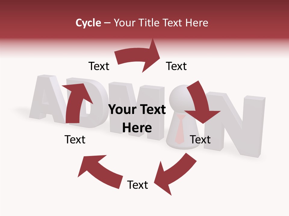 Administrator Homepage Forum PowerPoint Template
