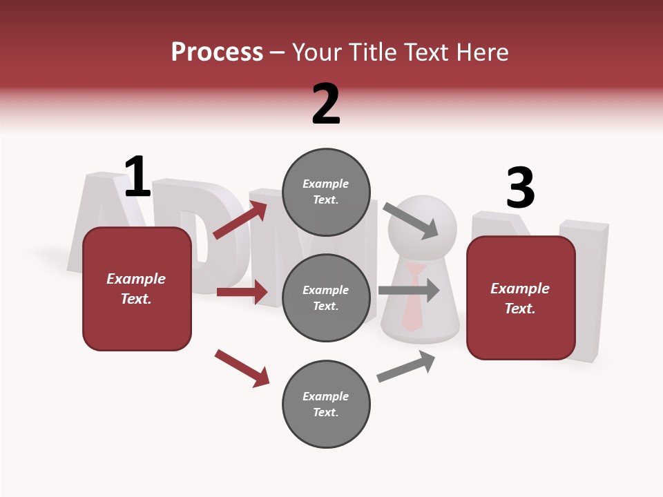 Administrator Homepage Forum PowerPoint Template