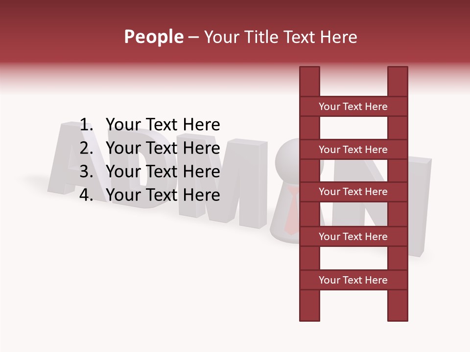 Administrator Homepage Forum PowerPoint Template