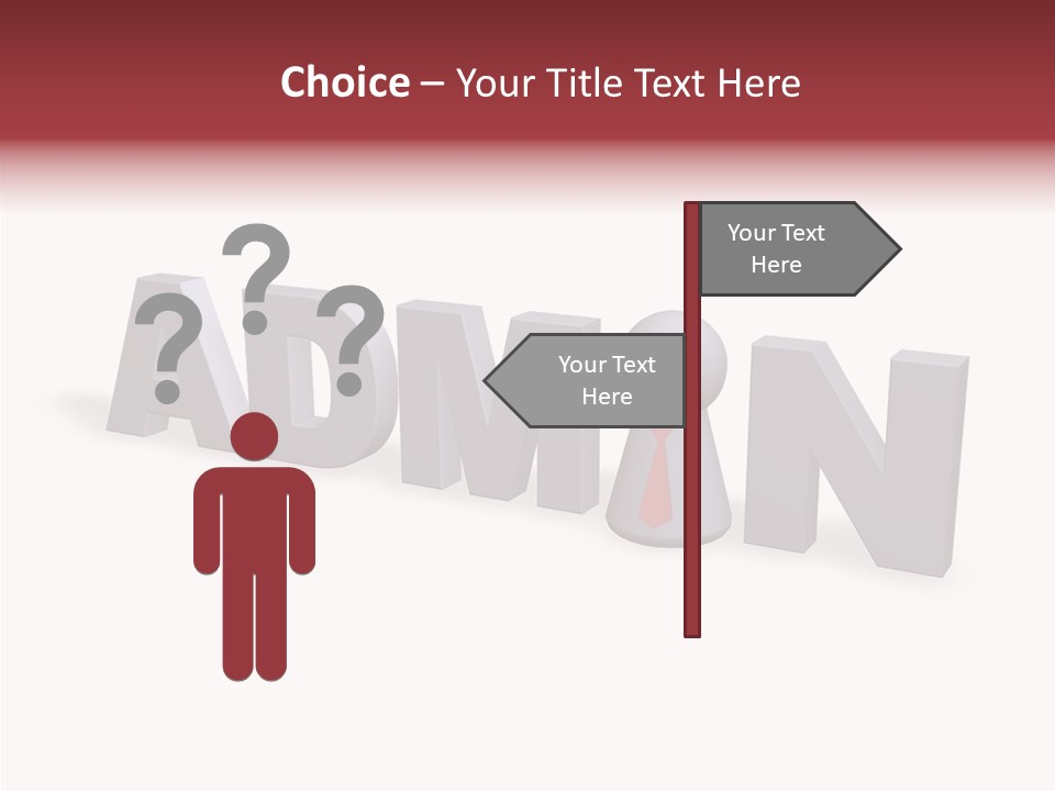 Administrator Homepage Forum PowerPoint Template