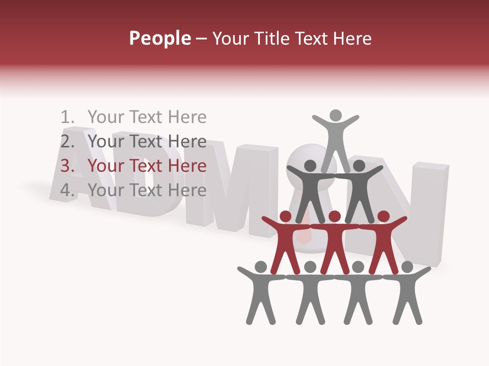 Administrator Homepage Forum PowerPoint Template