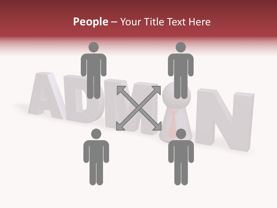 Administrator Homepage Forum PowerPoint Template