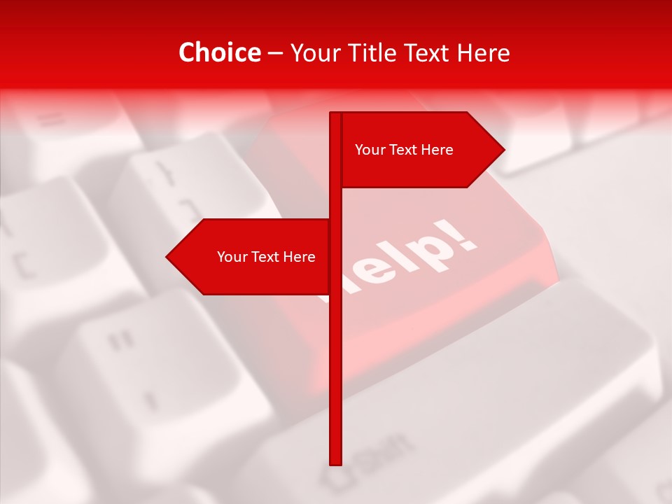 Technology Support Help PowerPoint Template