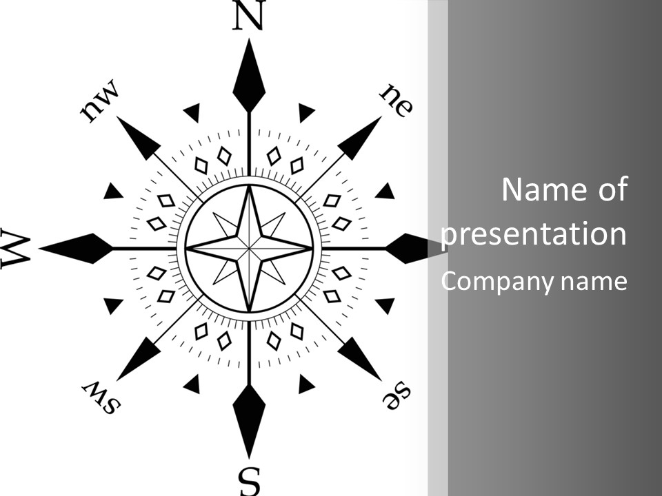 Room Conference Table PowerPoint Template