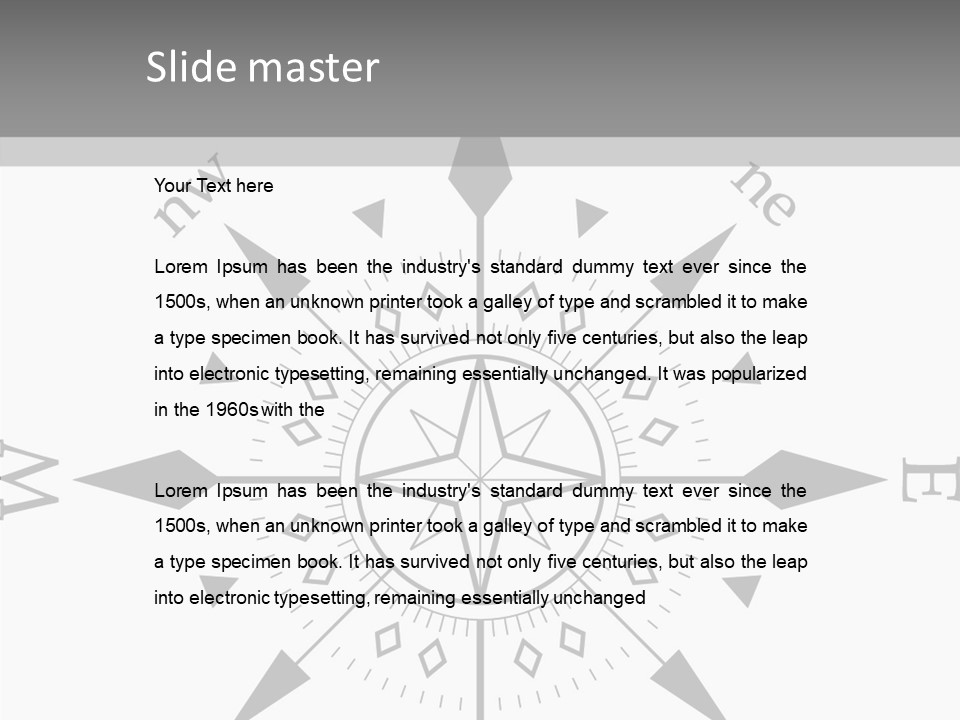 Room Conference Table PowerPoint Template