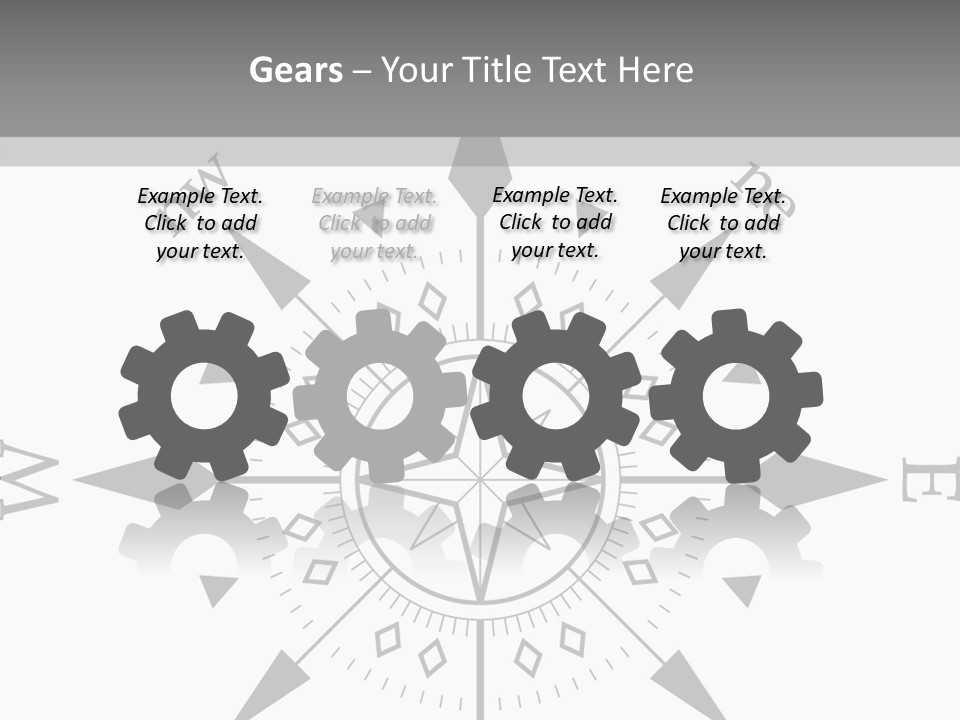 Room Conference Table PowerPoint Template